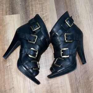 Peep Toe Booties
